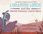 Book cover for Lightning Lance and the World Famous Lizard Race
