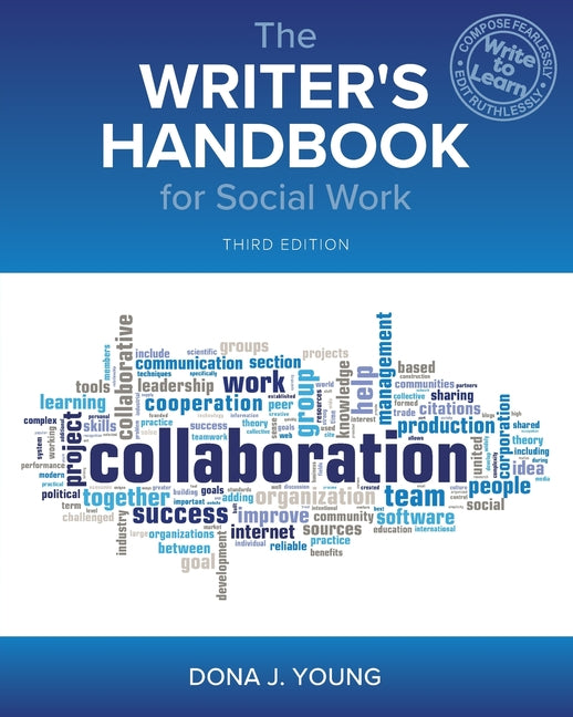 Book cover for Writer's Handbook for Social Work