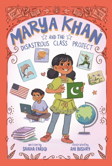 Book cover for Marya Khan and the Disastrous Class Project