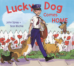 Book cover for Lucky Dog Comes Home