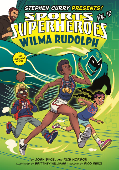 Book cover for Wilma Rudolph: The Graphic Novel
