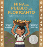 Book cover for Nina del Pueblo de Floricanto: Luz Jimenez, Hija de Los Nahuas (Child of the Flower-Song People: Luz Jimenez, Daughter of the Nahua)