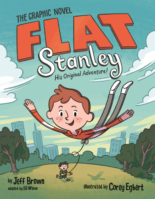Book cover for Flat Stanley: The Graphic Novel: His Original Adventure!