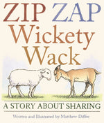 Book cover for Zip Zap Wickety Wack: A Story about Sharing