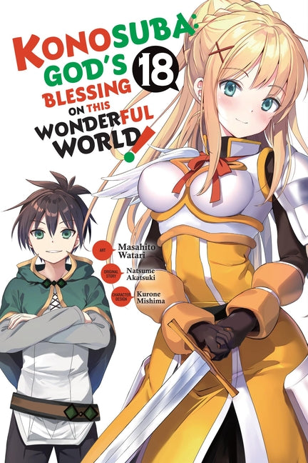 Book cover for Konosuba: God's Blessing on This Wonderful World!, Vol. 18 (Manga)