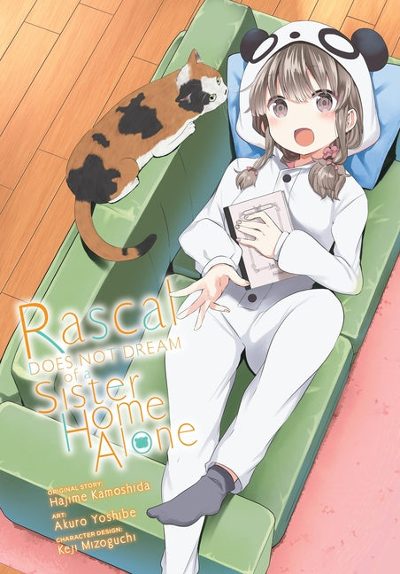 Book cover for Rascal Does Not Dream of a Sister Home Alone (Manga): Volume 4