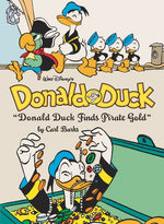 Book cover for Walt Disney's Donald Duck Donald Duck Finds Pirate Gold: The Complete Carl Barks Disney Library Vol. 1