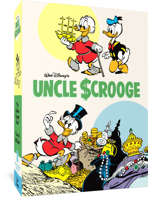 Book cover for Walt Disney's Uncle Scrooge Gift Box Set the Golden Nugget Boat & Cave of Ali Baba: Vols. 26 & 28