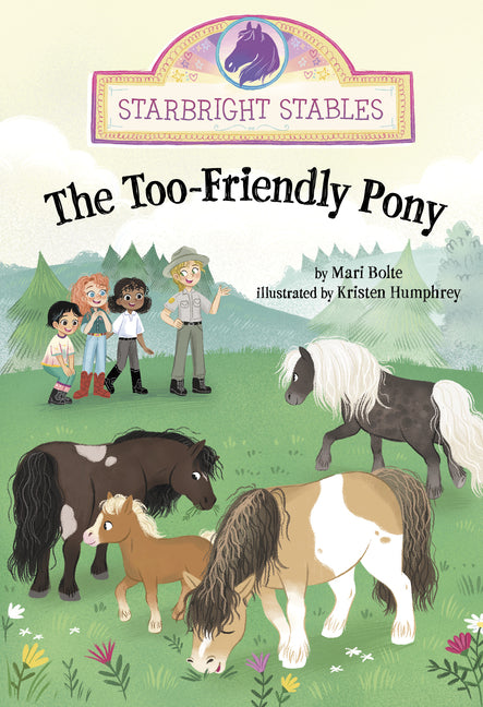 Book cover for Too-Friendly Pony
