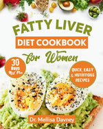 Book cover for fatty liver diet cookbook for women: The Detox Cleanse Diet for Women: Simple, Effective, Nourishing Recipes to Revitalize your Liver and Lose Weight,