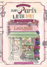 Book cover for Urban Anna's from Paris with Love Coloring Book