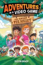 Book cover for Adventures in a Video Game: Great Pie Heist Volume 4