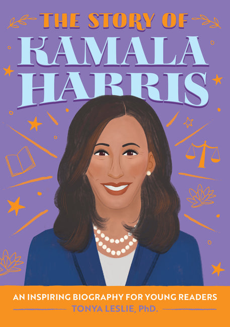 Book cover for Story of Kamala Harris: An Inspiring Biography for Young Readers