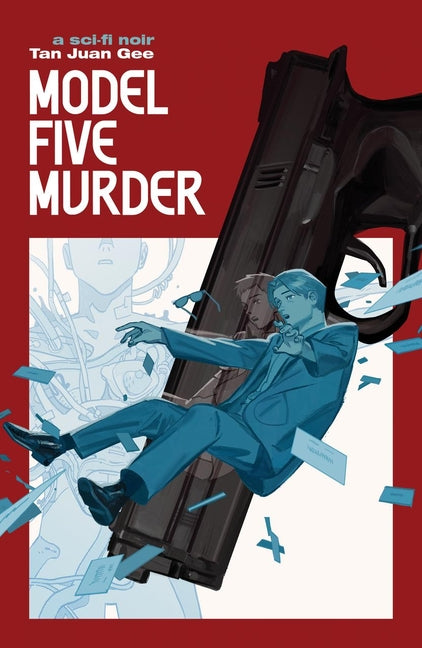 Book cover for Model Five Murder: A Sci-Fi Noir