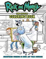Book cover for Rick and Morty: The Official Coloring Book: Sometimes Science Is More Art Than Science