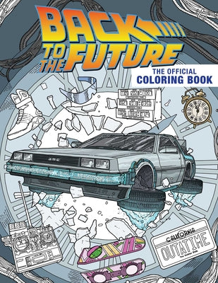 Book cover for Back to the Future: The Official Coloring Book