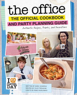 Book cover for The Office: The Official Cookbook and Party Planning Guide: Authentic Recipes, Pranks, and Decorations