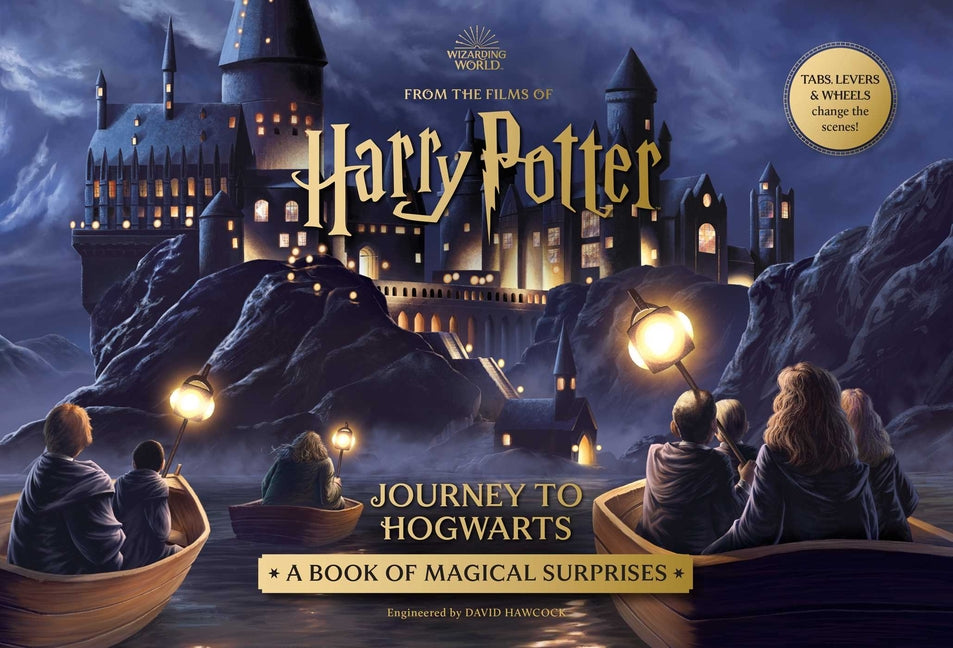 Book cover for Harry Potter's Journey to Hogwarts: A Magical Surprises Pop-Up Book