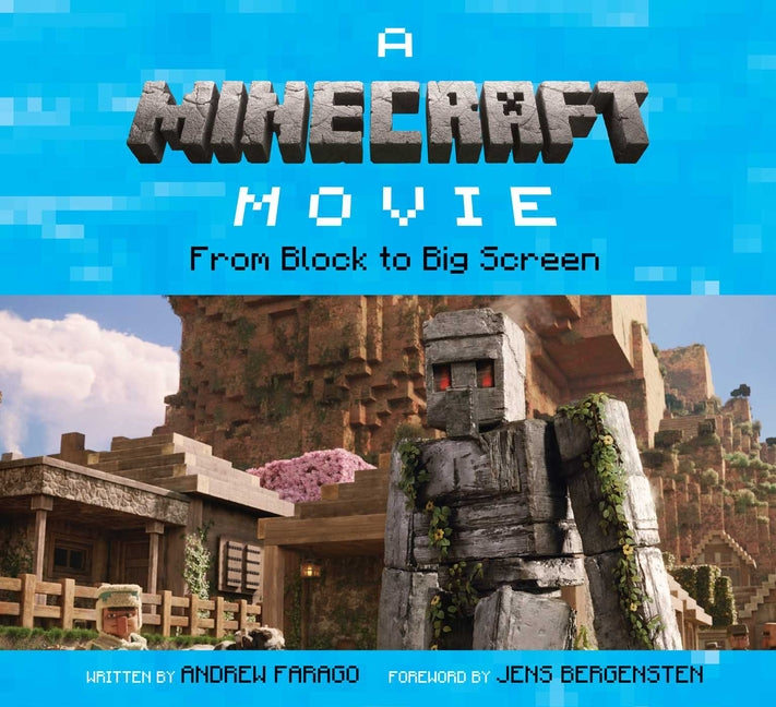 Book cover for Minecraft Movie: From Block to Big Screen