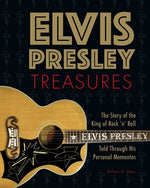 Book cover for Elvis Presley Treasures: The Story of the King of Rock 'n' Roll Told Through His Personal Mementos