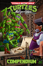 Book cover for Teenage Mutant Ninja Turtles Adventures Compendium, Vol. 1