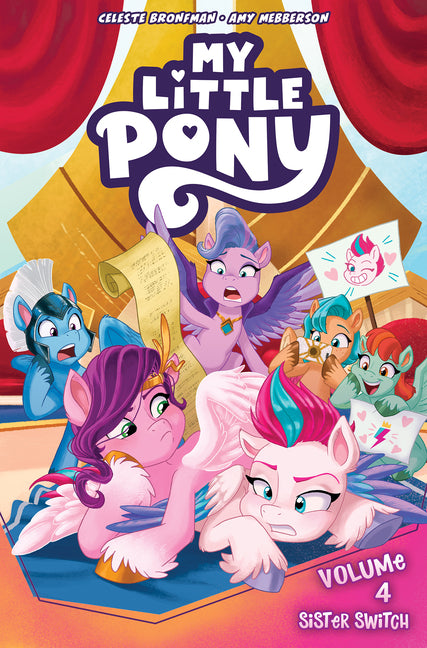 Book cover for My Little Pony, Vol. 4: Sister Switch