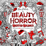 Book cover for Beauty of Horror: Haunted Holidays Coloring Book