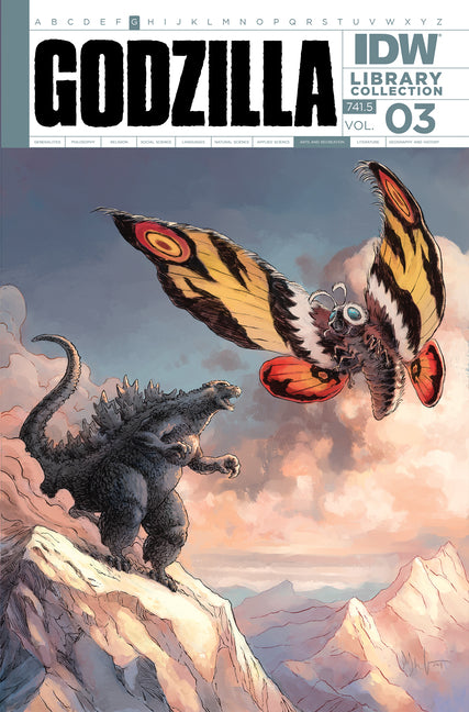 Book cover for Godzilla Library Collection, Vol. 3