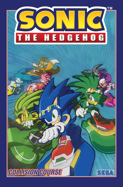 Book cover for Sonic the Hedgehog, Vol. 19: Collision Course