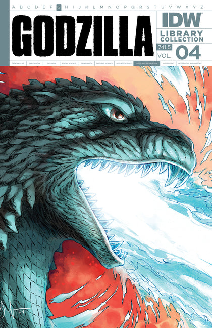 Book cover for Godzilla Library Collection, Vol. 4