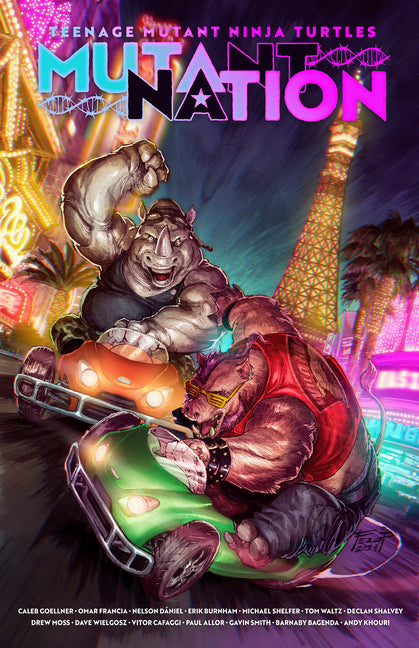 Book cover for Teenage Mutant Ninja Turtles: Mutant Nation, Vol. 2