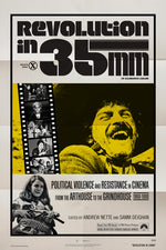 Book cover for Revolution in 35mm: Political Violence and Resistance in Cinema from the Arthouse to the Grindhouse, 1960-1990