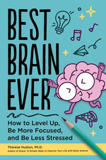 Book cover for Best Brain Ever: How to Level Up, Be More Focused, and Be Less Stressed