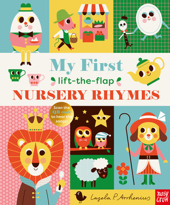 Book cover for My First Lift-The-Flap Nursery Rhymes