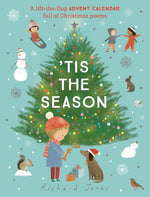 Book cover for Tis the Season: A Lift-The-Flap Advent Calendar Full of Christmas Poems