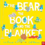 Book cover for Bear, the Book, and the Blanket