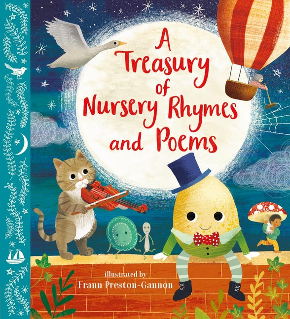 Book cover for Treasury of Nursery Rhymes and Poems