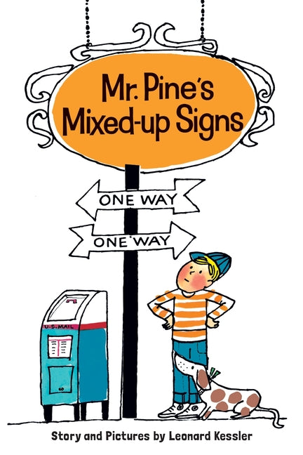 Book cover for Mr. Pine's Mixed-Up Signs