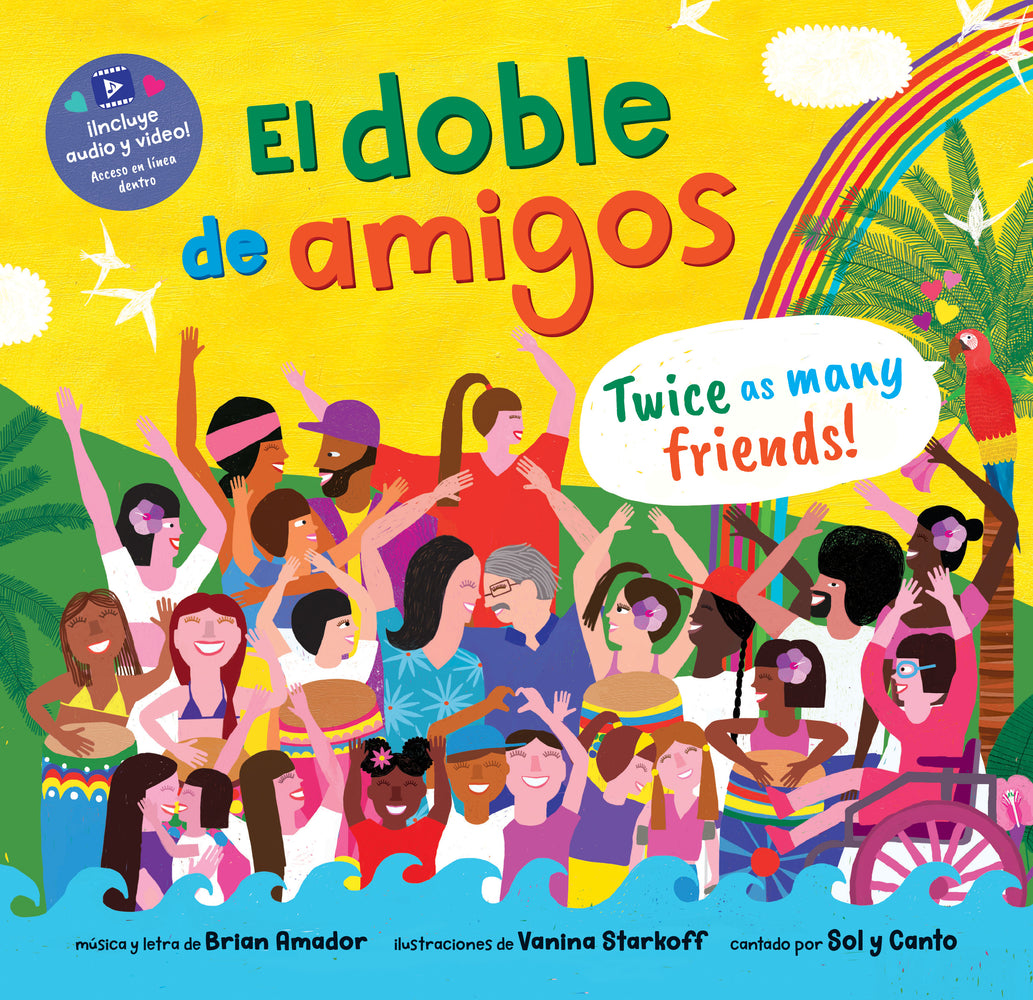 Book cover for El Doble de Amigos
