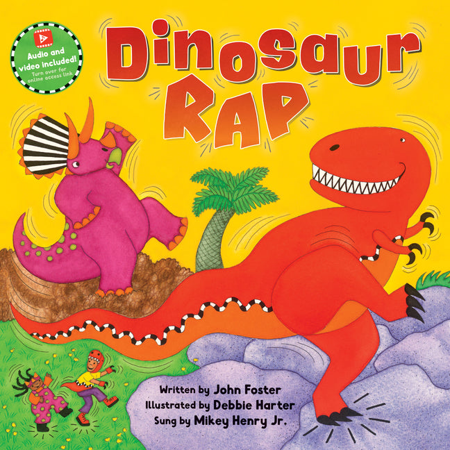 Book cover for Dinosaur Rap