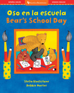 Book cover for Oso En La Escuela /Bear's School Day (Bilingual)