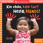 Book cover for Hello, Hands! (Bilingual Vietnamese & English)