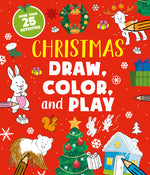 Book cover for Christmas Draw, Color, and Play: More Than 25 Activities