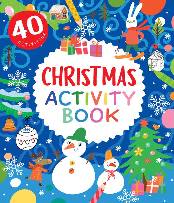 Book cover for Christmas Activity Book: 40 Activities