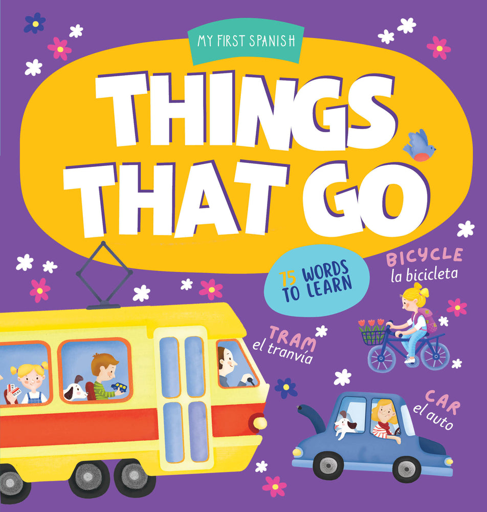 Book cover for Things That Go: 75 Words to Learn