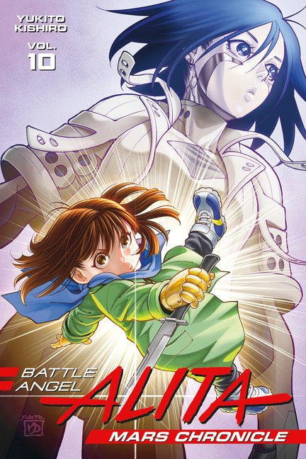 Book cover for Battle Angel Alita Mars Chronicle 10