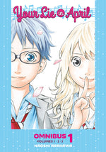 Book cover for Your Lie in April Omnibus 1 (Vol. 1-3)