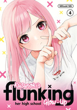 Book cover for Kusunoki's Flunking Her High School Glow-Up 4