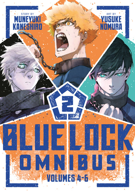 Book cover for Blue Lock Omnibus 2 (Vol. 4-6)