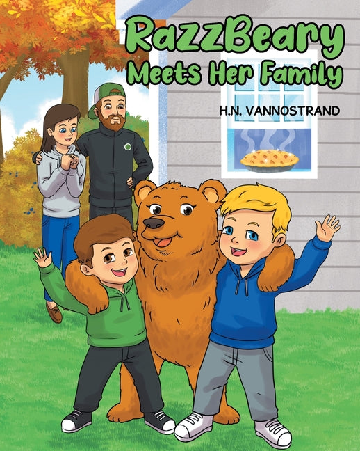 Book cover for RazzBeary Meets Her Family